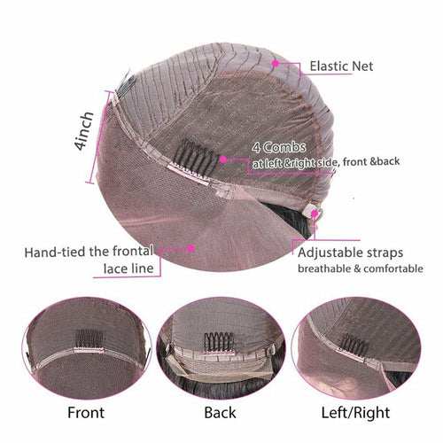 Velisse Hair | Deep Wave Lace Front Pruik – 13x4 HD Transparante Lace | 200% Dichtheid | Mensenhaar