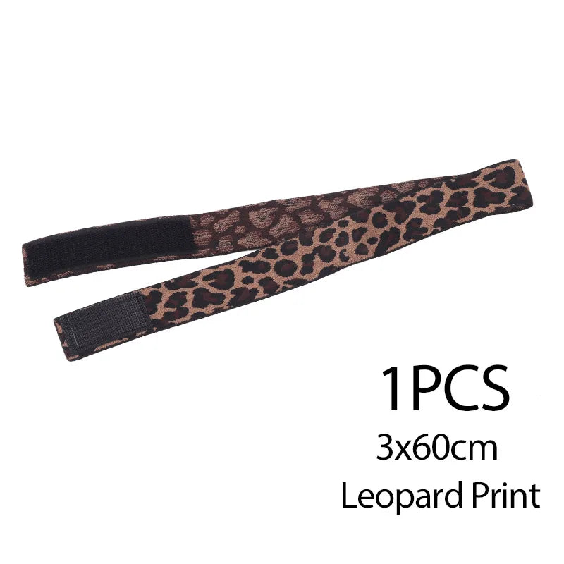 Wig Band for Edges Melt Band for Lace Wigs Adjustable Magic Sticker Edge Slayer Band 2.5-4Cm Width Elastic Band for Hair Edges