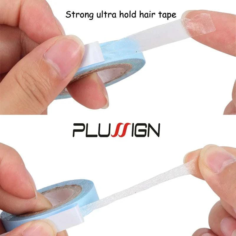 Super Lace Tape For Hair Extension/Toupee/Wigs Double Side Strong Lace Front Glue Wig Adhesive Hair Tape Hair Bonding Glue