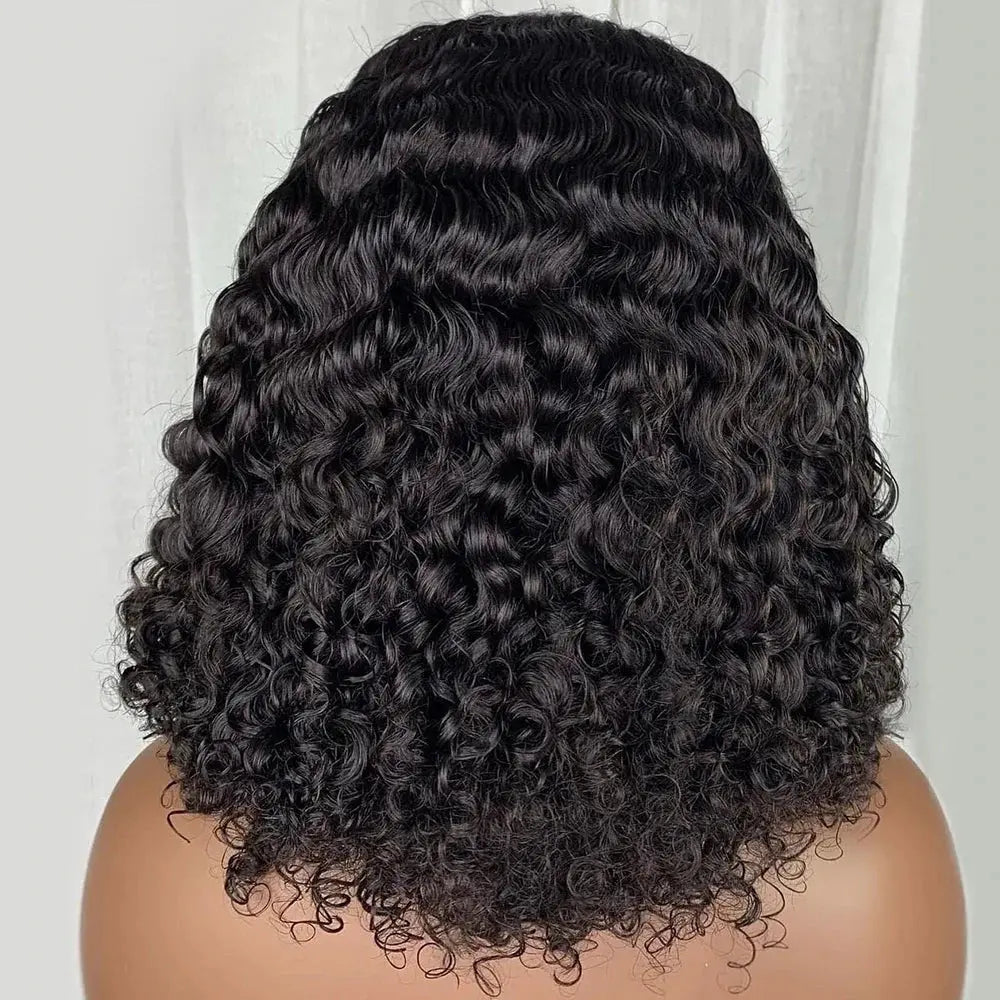 Velisse Hair | Glueless Bob Wig – Kinky Curly Lace Front & Closure | Human Hair | 13×4 & 4×4