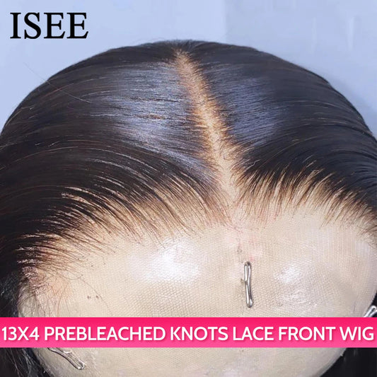 Velisse Hair | Straight Lace Front Pruik – Pre-Bleached Knots | Braziliaans Haar | Glueless