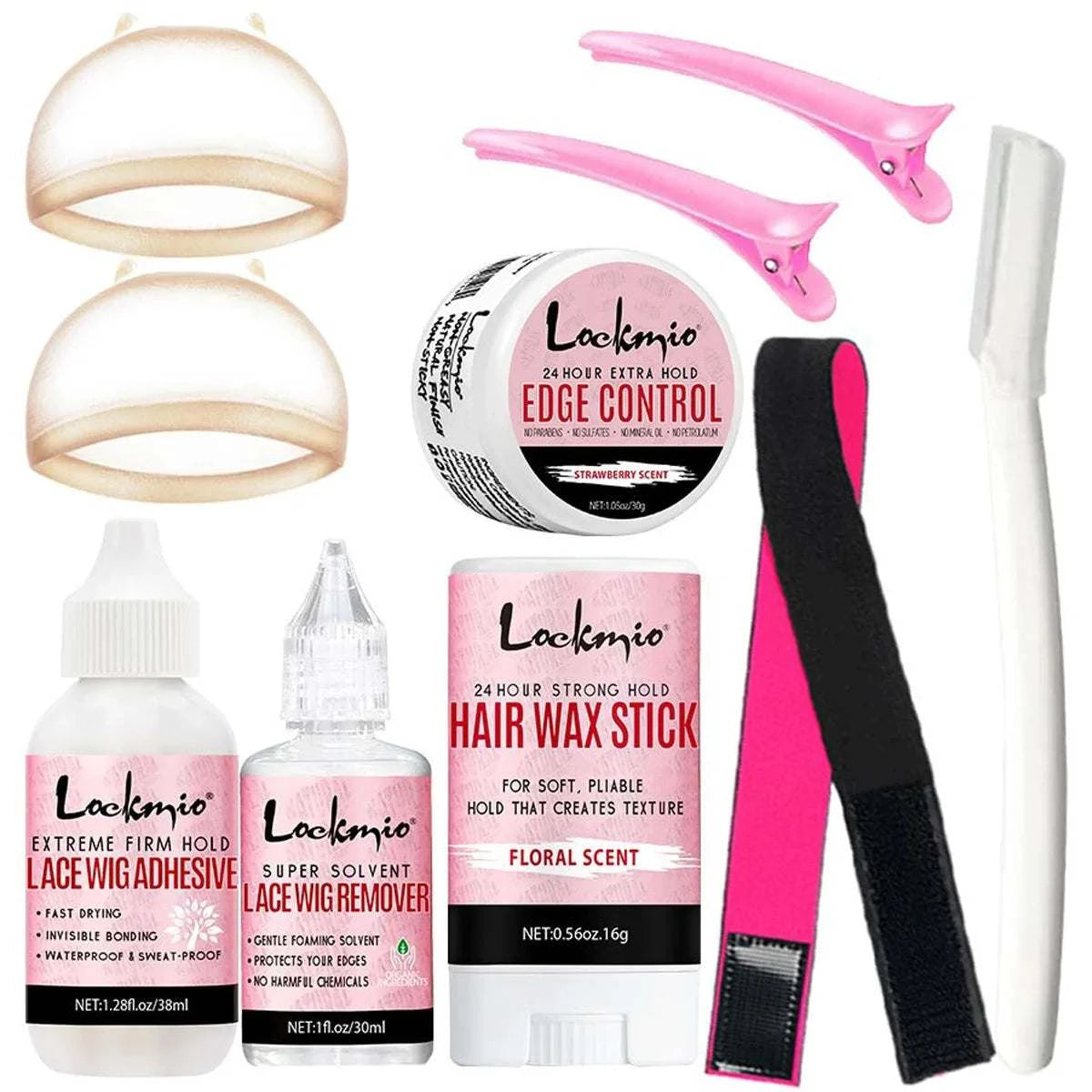 Velisse Hair | Pruikenlijm Set – Waterproof Lace Adhesive + Remover | Reisformaat | 2-delig
