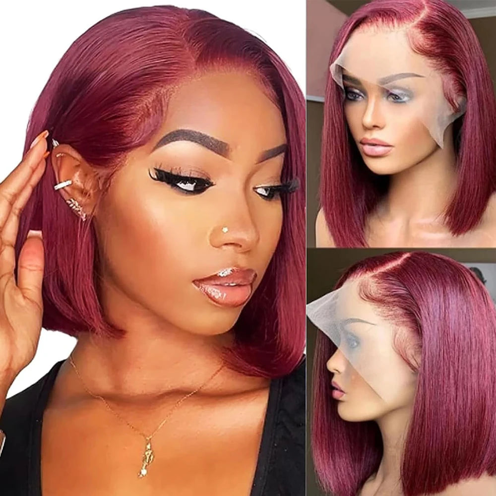 Velisse Hair | Straight Bob Pruik – HD 13x4 Lace Front | Glueless Pre-Cut | 100% Mensenhaar