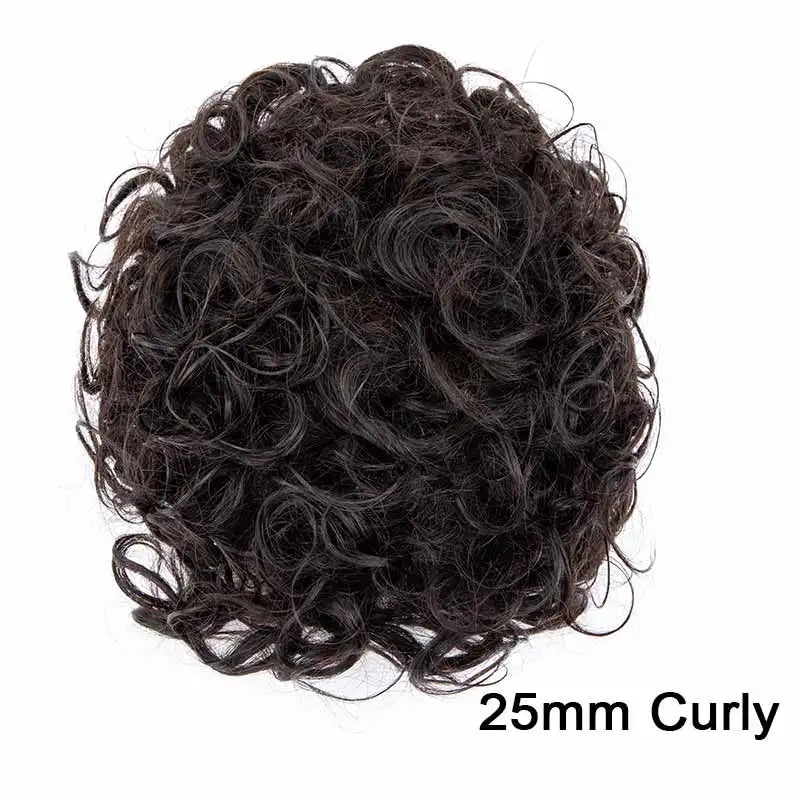 Velisse Hair | Heren Pruik – Curly Lace Toupee | 100% Mensenhaar | Natuurlijke Haarlijn