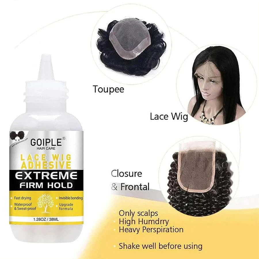 Velisse Hair Wig Installation Kit – Lace Glue, Edge Control & Styling Tools