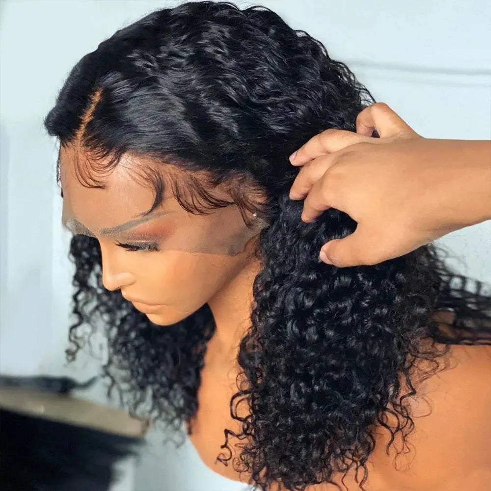 Velisse Hair | Glueless Bob Wig – Kinky Curly Lace Front & Closure | Human Hair | 13×4 & 4×4