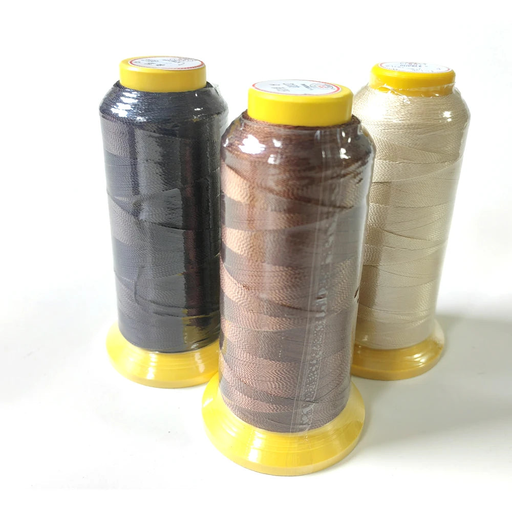 1PC Nylon Thread with Type C Crochet 5Pcs for Hairdressing Salon Supplies Making Wigs Polyester Thread Threads for Weaving