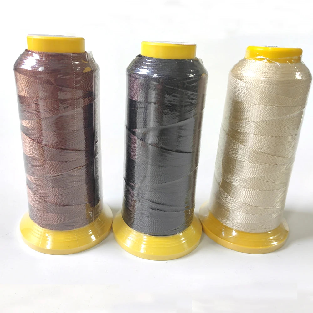 1PC Nylon Thread with Type C Crochet 5Pcs for Hairdressing Salon Supplies Making Wigs Polyester Thread Threads for Weaving